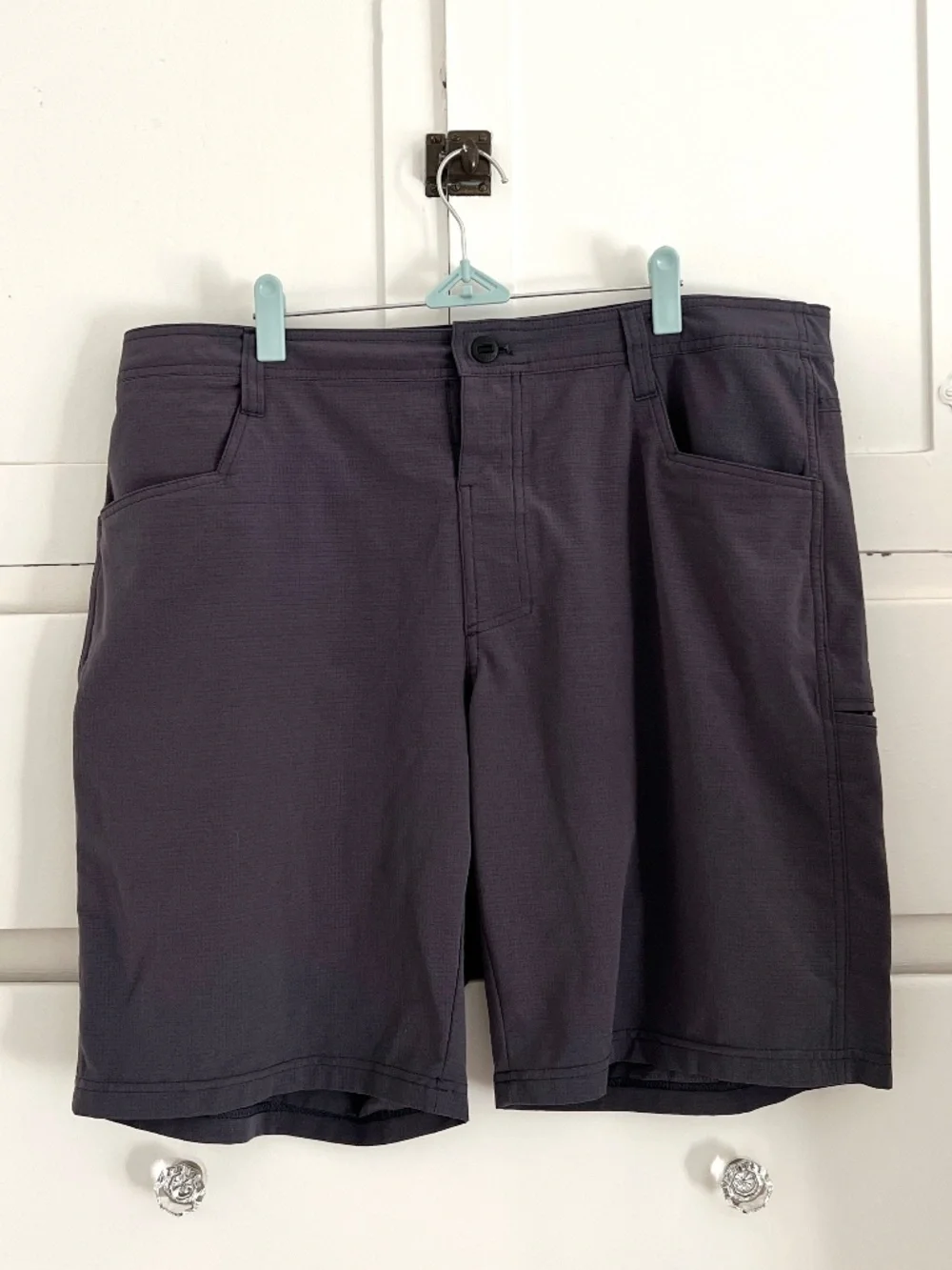 KÜHL Upriser Shorts Carbon Gray Stretch Hiking Outdoor Men’s 38